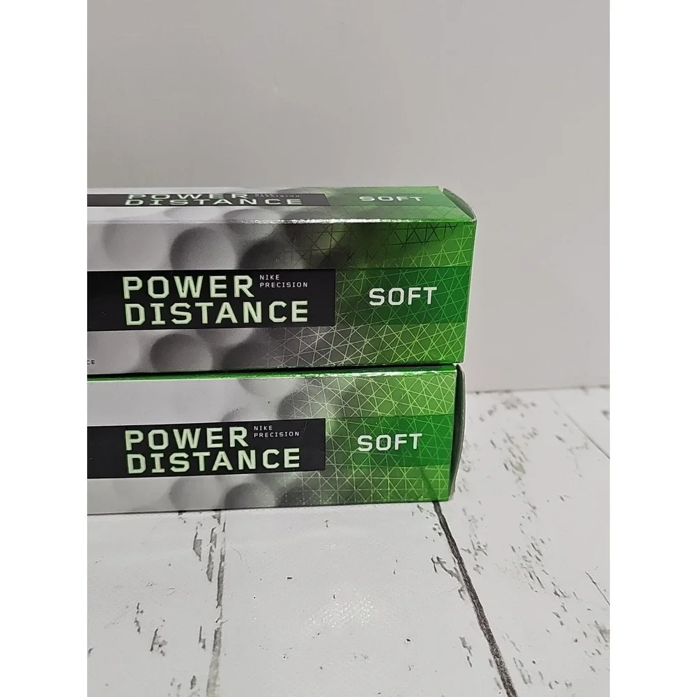 NEW in Box NIKE Precision Power Distance PD Soft Golf Balls 2 Sleeves, 6 Balls